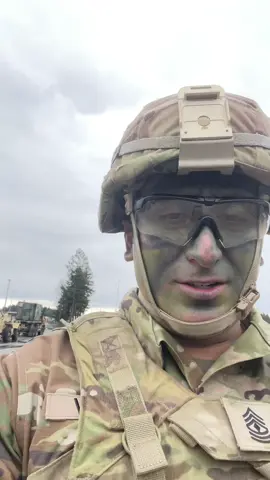 It was rainy... Icy, cold.... And rainy but I had a good time being out there with my troops. 
