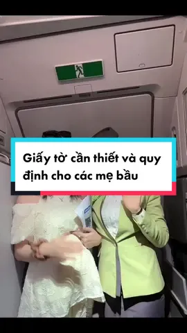 Mẹ bầu đi máy bay cần mang theo những giấy tờ gì? Trong clip chỉ áp dụng với các trường hợp thai đơn #digigr #bambooairways🎋 #cabincrew #crewlife✈ #tiepvienhangkhongvietnam #tiepvienhangkhong #kienthuchangkhong #trending #foryou #huongdandimaybay 