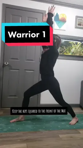 Daily Yoga Pose #warriorone #warrior #yoga #yogapose #pilates #piyo #popzique 