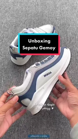 Manna sneakers look-nya gemoy banget 🙆🏻‍♀️ Dipake jalan-jalan juga empuk + pewe 🥰 Cus order sekarang 🛒 #Nokha #TravelinNokha #ootdcewek #Sepatulucu #hijabootd