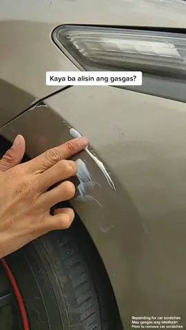 Paano alisin ang gasgas ng iyong sasakyan? #turtlewaxrubbingcompound #carscratches #scratchesofcar #doityourself #carscratchesremoved #repaintornot? #carsph 
