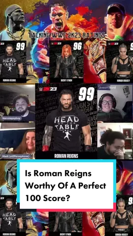 Episode #8: Discussing WWE 2K23 Ratings  Meet Us In The Ring Podcast discusses Roman Reigns’ score in WWE2K23  #WWE #wrestling #wrestletok #wwepodcast #wrestlingpodcast #podcast #wrestlingtiktok #romanreigns #wwe2k23 