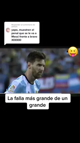 Respuesta a @arlinchi la volo messi#penales #penaltykick #lionelmessi #vs #claudiobravo #copaamerica2016 
