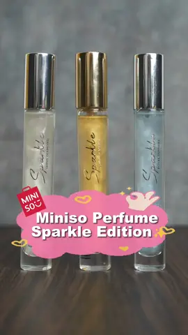Miniso Perfume Sparkle Edition #miniso #parfumtiktok #parfumviral #fyp 