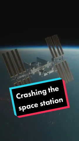 NASA plans to crash ISS into the ocean in 2031. #NASA #LearnOnTikTok 