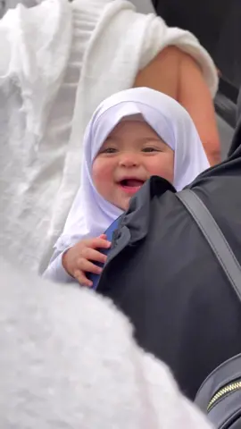 A little bundle of joy in the blessed lands ❤️😍 May Allah bless her and protect her, Ameen... She's so cute, I don't know how anyone can concentrate with this little cutie in front of them. #muslim #muslims #muslimah #muslimtiktok #muslimcouple #muslimgirl #babytiktok #baby #babyfever #babylove #makkah #makkahmadinah🕋 #madina #madinah #fyp #foryou #foryoupage #foryourpage 