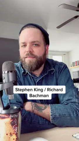 Stephen King is Richard Bachman. #stephenking #richardbachman #thinner #BookTok #bookstory