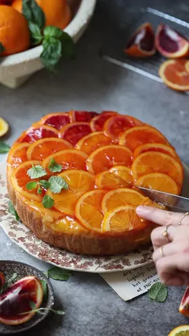 Ombré Citrus Cake #fyp #cake #citruscake #ombrecake 