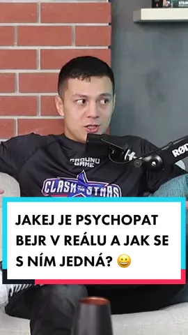 JAKEJ JE PSYCHOPAT BEJR V REÁLU A JAK SE S NÍM JEDNÁ? 😀 celej #podcast už teď na youtube Hype-Cast