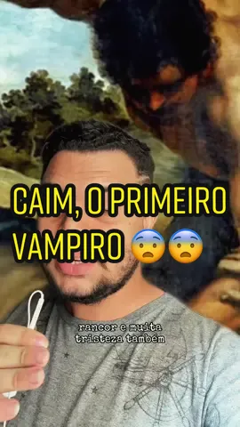 Caim, o primeiro vampiro 💀 #historiasbizarras #relatoscomdavidlima #creepypasta #biblia #bibliasagrada #judeu #cristao 