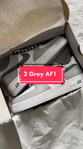 2 Grey Air Force 1  #shoes #sneaker #nike #airforce1 