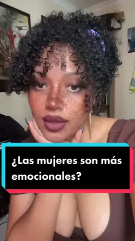 El mito de que lad mujeres somos más emocionales está ligado al hecho de que se nos permite socialmente llorar en público y a los hombres no. Pero no se equivoquen, la ira es una emoción y los hombres se permiten expresarla pública y frecuentemente. #feminista #feminismo #rolesdegenero #feminist #afrofeminismo #afrofem #emociones #sentimental 