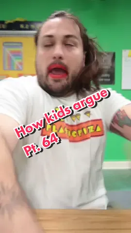 How little girls argue🤣 #kids #school #teacher