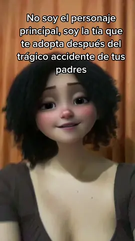 Y todo el tiempo estoy preocupada por tí y cuando me dices “no eres mi verdadera madre”, lloro. #maincharacter #sidecharacter 