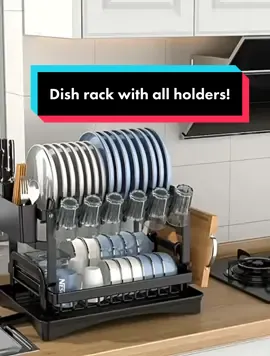 Its an all-in-one dish rack you need in your kitchen ! #sghomes #sgkitchen #sghome #tiktokshoptreats 