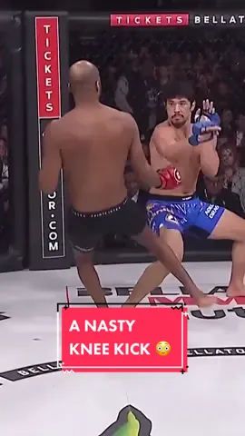 Oh me, oh my 😳 (via @bellatormma) #mma #bellator #kick #omg #knee #sportstiktok