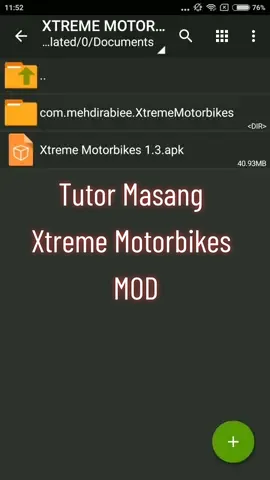 Tutorial Masang Xtreme Motorbikes MOD #xtrememotorbikes #