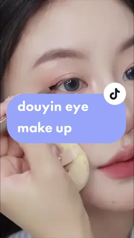 douyin eye make up #treasurehellojkt #makeup #tutorial #douyin 