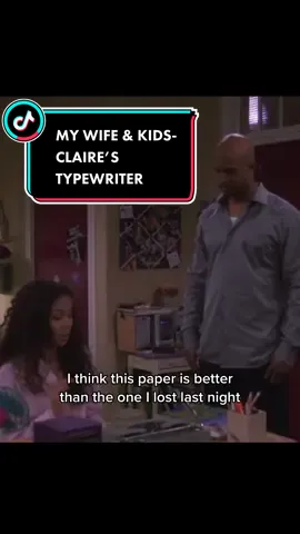“yeah i’ll go get your mother & she’ll show you” 🤣 #fyp #mywifeandkids #clairekyle #typewriter #Videoleap 