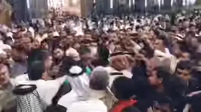 زيارة شهيد ابو مهدي المهندس الى كربلاء المقدسة بعد انتصار على دواعش انجاس 😈❤️💪