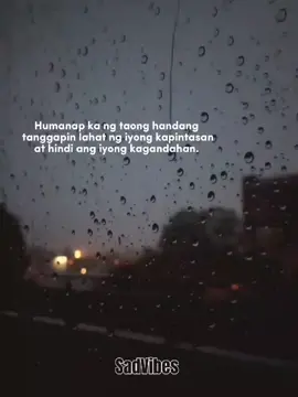 Humanap ka ng taong handang tanggapin lahat ng iyong kapintasan… at hindi ang iyong kagandahan. #viral #sadvibes #fypシ #sadquotes 