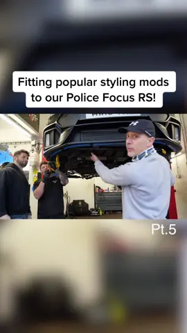 Fitting popular styling modifications to our RS police car isnt as simple as it seems! #police #stylingmods #carscene #roadsafety #policecar #splitter