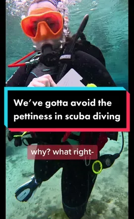 Just say “NO” to agency discrimination 👌🤿 #scuba #padi #naui #scubadivingtips #scubatok #scubainstructor #divingwithkenny #scubadivingwithkenny 