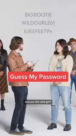 We had people try to match the password to the person! 🤫 @aura_protects 