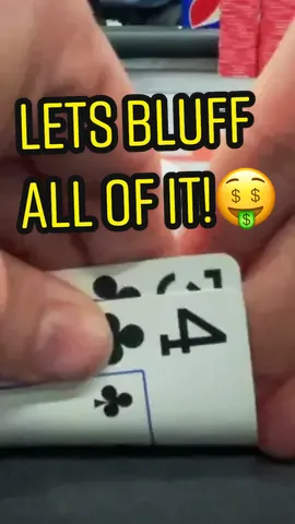 We can only win if we bluff big! #poker #gamble #pokertok #pokerlife 