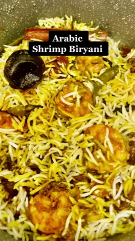 Arabic Shrimp Biryani #fypシ #shrimpbiryani #biryani #biryanilovers #biryanirecipe #recipes #arabicfood #tiktokviral #tiktokcooking #cookingvideo