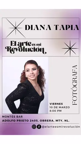 Ayer en la exposición organizada por @elarteesmirevolucion 💜 Una noche llena de talento, de mujeres artistas grandiosas✨ Gracias por el espacio para mostrar nuestro arte y gracias a todos los que nos acompañaron🤍 #menosmusasmasartistas