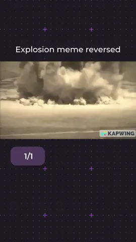 Explosion meme reversed