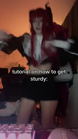 i am the sturdiest #fyp #gettingsturdy #egirl #succubuscosplay 