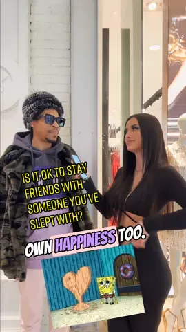 Is it ok to stay friends with someone you’ve slept with? @mikeewinfield  gives us his insight on relationships and finding your perfect match 👩‍❤️‍👨 what’s your take on staying friends with someone you’ve slept with? ⬇️ @anissagodina @operatorerror.tv  #perfectmatch #Love #relationshipgoals #relatable #streetwear #streetinterview #lasvegas #vegas #atg  #americasgottalent #discoverunder5k #explorepage #explore #celebrity #friendship #relationshipadvice 