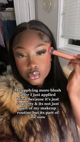 Blush on black girls is really IT 😍 #fyp#foryou #foryoupage #mschancyy#blush#blushtrend #blushblackgirls #blushhack #