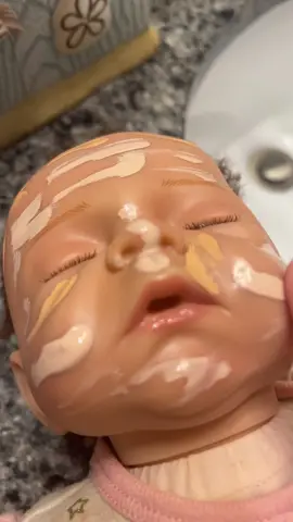 Products and showing you how to do the makeup on the doll! Requested by @.notpayton.0_0 #fakebabydoll 