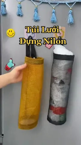 Tui Lưới Treo Tường Dạng Ống Dài Đựng Túi Nilon. #thuydiennuocgiadung #xuhuong2022 #thinhhanh 