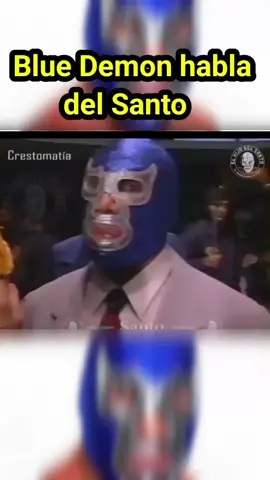 Blue Demon habla del Santo en una entrevista exclusiva #viral #parati #historia #independencia #luchalibreaaa #luchalibre #cinedeoromexicano 