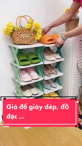 Giá để giày dép 5 tầng chữ X #giadegiaydep #kededodanang #giadedothongminh 