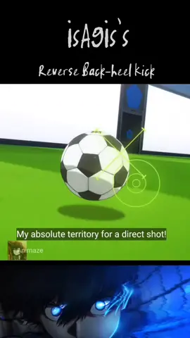 Isagi's reversed back-heel goal against the genuis Rin Itoshi. #anime #animeedit #Soccer #animesoccer #bluelock #isagiyoichi #rinitoshi #animetiktok #goals 