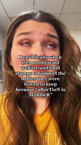 💁🏻‍♀️💁🏻‍♀️💁🏻‍♀️ #gopsucks #hypocrites #republicansbelike #abortion #abortionrights #abortionisessentialhealthcare #abortionsareawomansright #womansrights #women #womenempowerment #womenagaisnttrump #teenmom #teenmoms #welfare #rights #lefttiktok #liberal #liberals #farleft 
