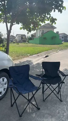 Blue and black! Hehe #campingchair #camping #foldablechair #fyp 