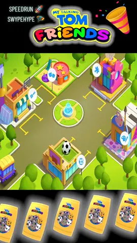 MY TALKING TOM FRIENDS 🎮 ANDROID GAMEPLAY ▶ TAKING TOM AND THEIR FRIENDS 🖐 Episode ⑫ #swypehype #speedrun #tiktok 