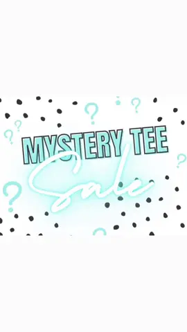 I pick the color and design, you tell me the size!!!  So much fun!  Drop your size and email/venmo/cashapp for payment or message me to order!!  #mysterytee #tee #mystery #screenprint #junebugboutiqueanddesign  #jbbd #smallbiz #SmallBusiness 