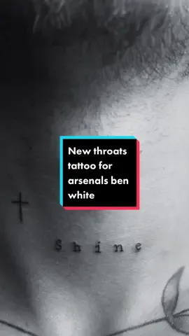 New tattoos for arsenals ben white signature butrerfly and fine line script throat tattoo #finelinetattoo #throattattoo #benwhite #arsenalfc #arsenalfans #football #butterfly #butterflytattoo #PremierLeague #uktattooartist #tattoos 