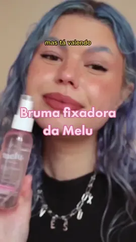 Respondendo a @celestia testei muito a bruma fixadora da @Melu e vim falar o que eu achei dela pra voces! video rapidinho porque resenha de bruma nao tem muito o que mostrar kkkkkk #maquiagem #makebaratinha 