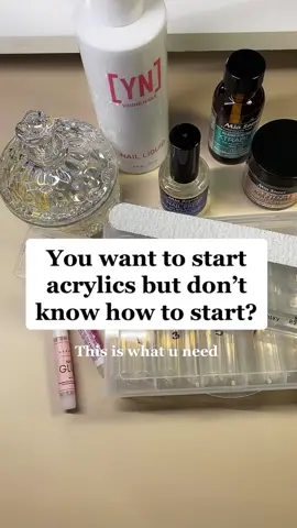 Let me know if you want a more in depth vid on anything! #nails #starters #acrylics #products #best #whatyouneed #youngnails #miasecret #howtostartnails 