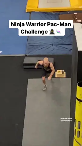 He Nailed The Pacman Challenge   . 🎥@mr.brettsims   . #ninjawarrior #pacmanchallenge #crossfit #extreme #unreel 