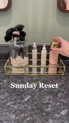 SUNDAY Reset ✨ #sunday #sundayreset #reset #clean #cleanwithme #ditl #CleanTok #fyp #skincare 