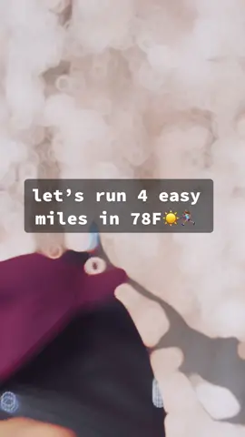 Week 2/12 #marathontraining 🏃🏽‍♀️💨 4 “easy miles” #nrgcoaching  #runtok #latinarunner #staycommitted #goals #fyp #CapCut #inspire #Fitness 